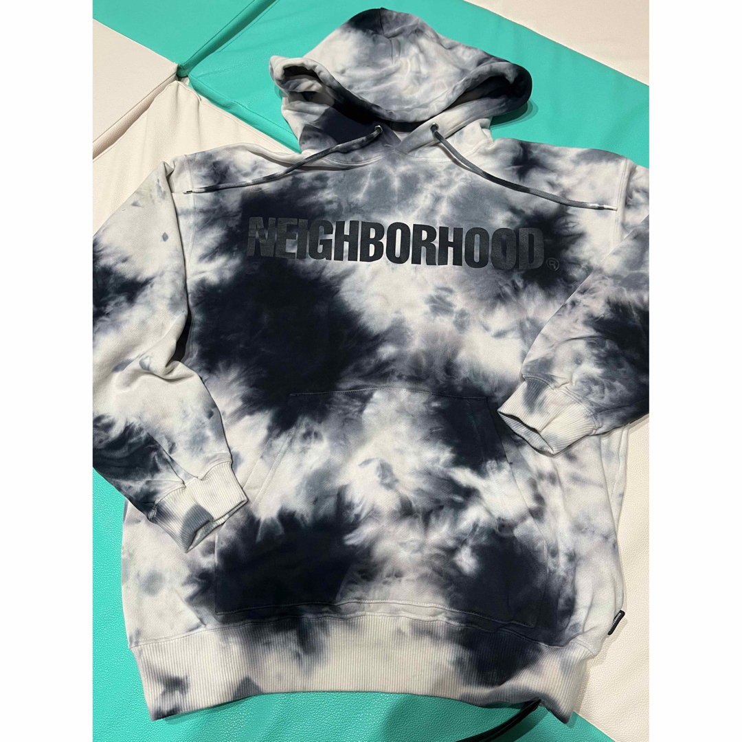 NEIGHBORHOOD(ネイバーフッド)のneighborhood タイダイ logo パーカー Lサイズ 新品未使用 メンズのトップス(パーカー)の商品写真