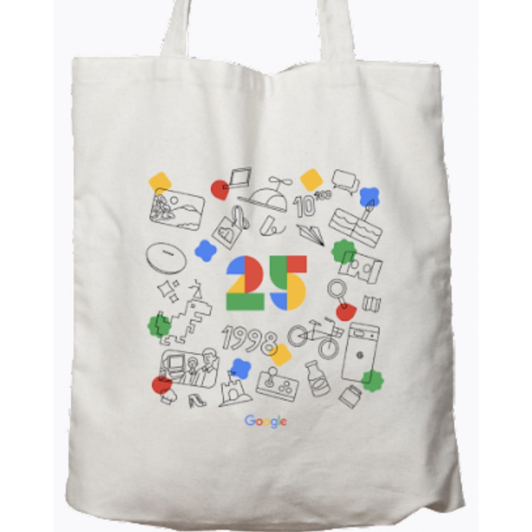 Google(グーグル)のGoogle トートバック　25年記念 メンズのバッグ(トートバッグ)の商品写真