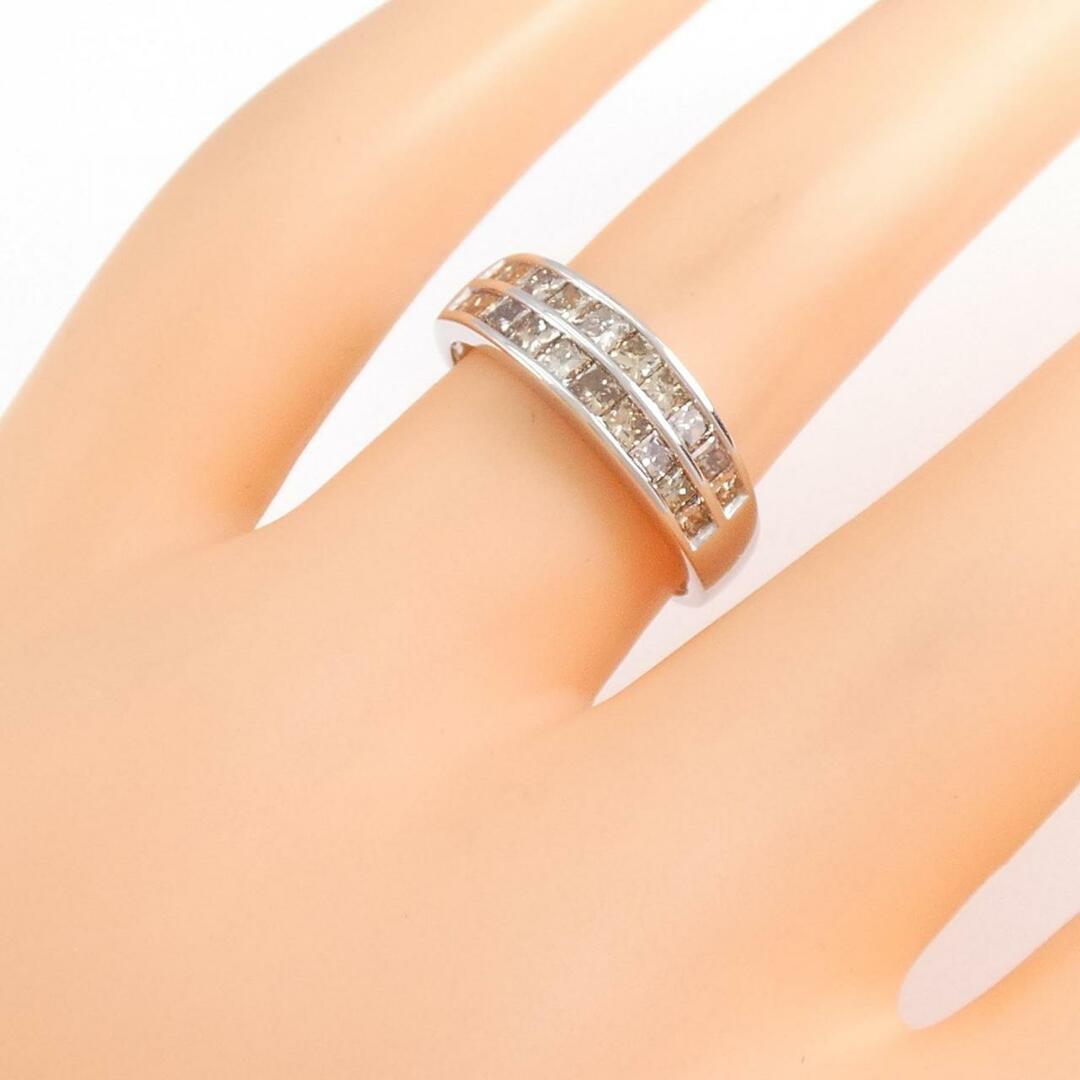 K18WG ダイヤモンド リング 1.00CT レディースのアクセサリー(リング(指輪))の商品写真