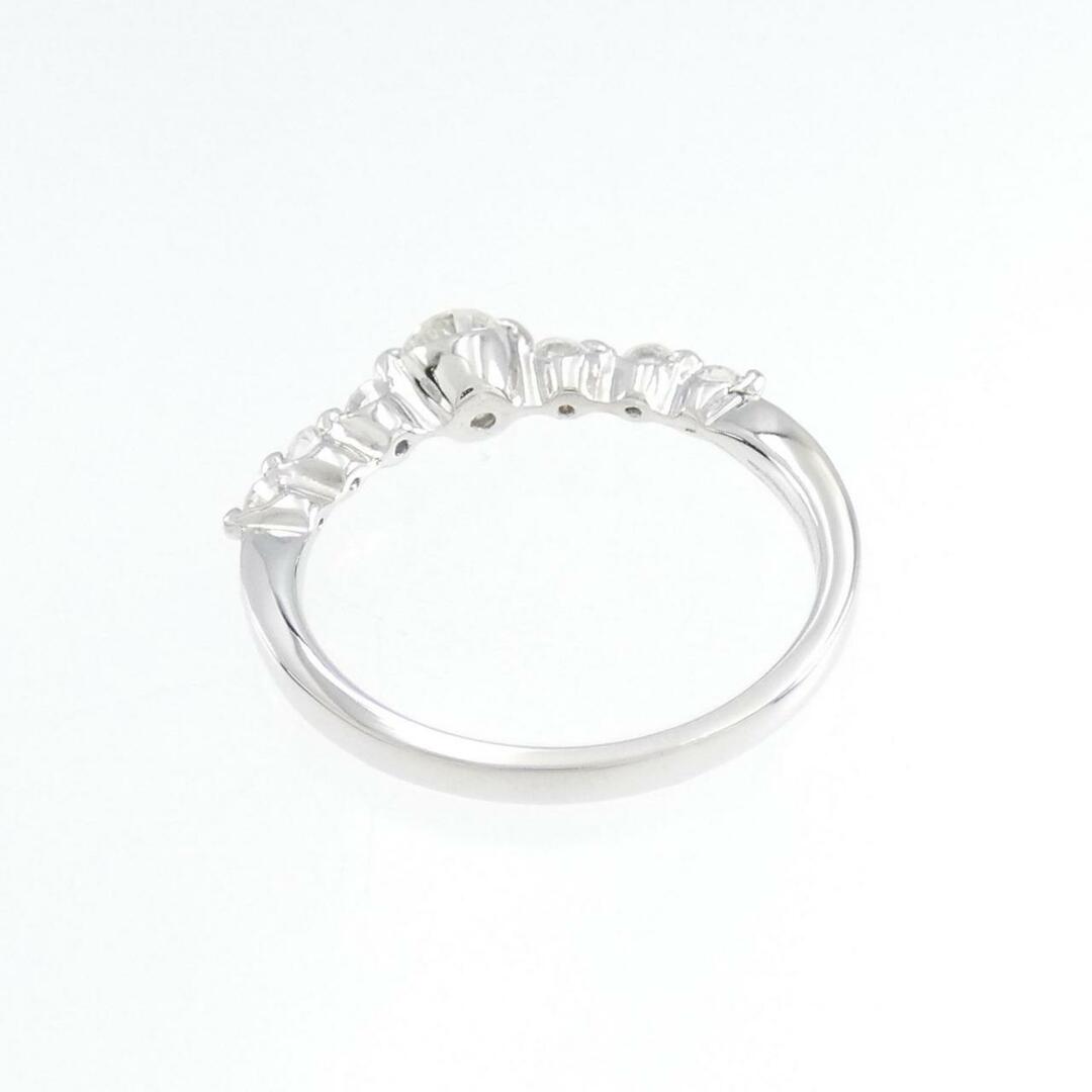 K18WG ダイヤモンド リング 0.16CT K18WG ダイヤモンド リング 0.16CT