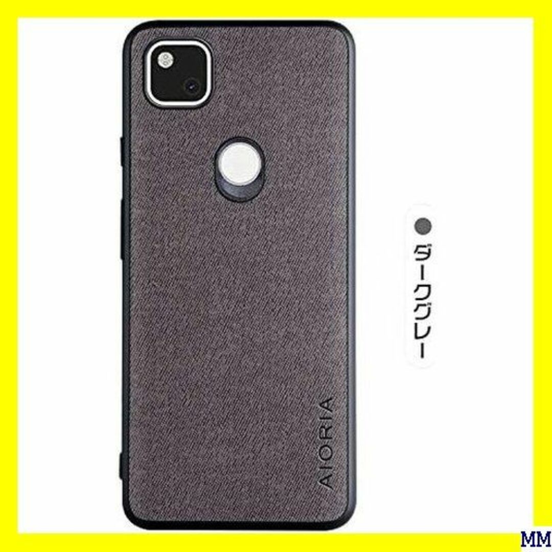 ２ Google Pixel 4a ケース キャンバス調 ークグレー 1021 スマホ/家電/カメラのスマホアクセサリー(モバイルケース/カバー)の商品写真