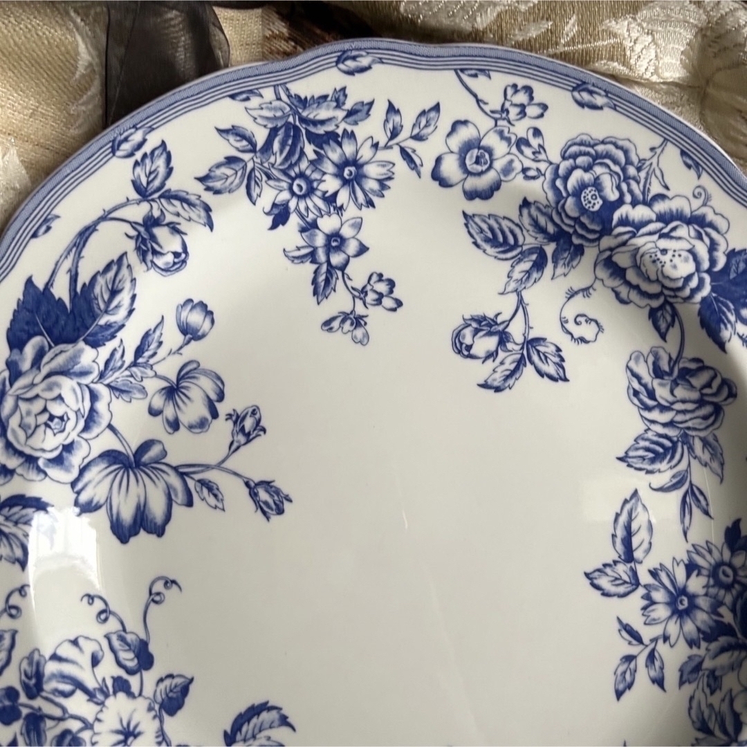 新品  英国製 Spode Laura Ashley Cliftonディナー大皿 4