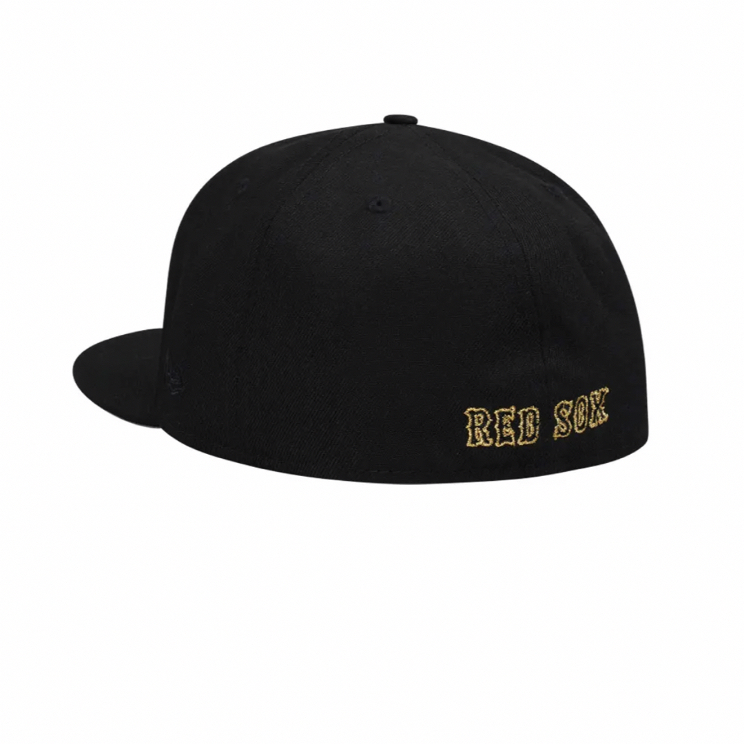 【入手困難】NEW ERA レッドソックス 59fifty WS2018 黒金 2