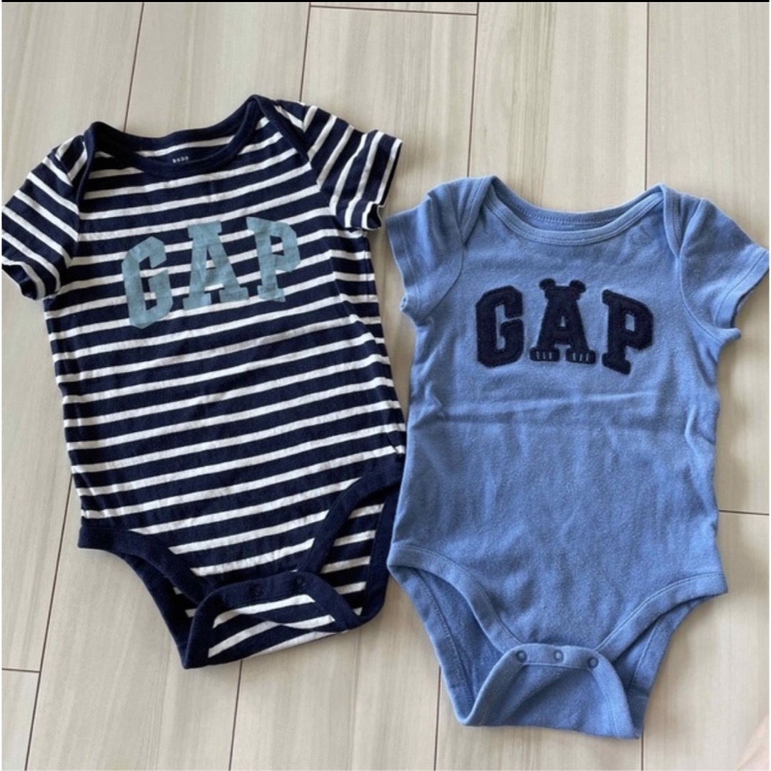 babyGAP(ベビーギャップ)のbaby GAP ベビーギャップ ロンパース 70.90 セット キッズ/ベビー/マタニティのベビー服(~85cm)(ロンパース)の商品写真