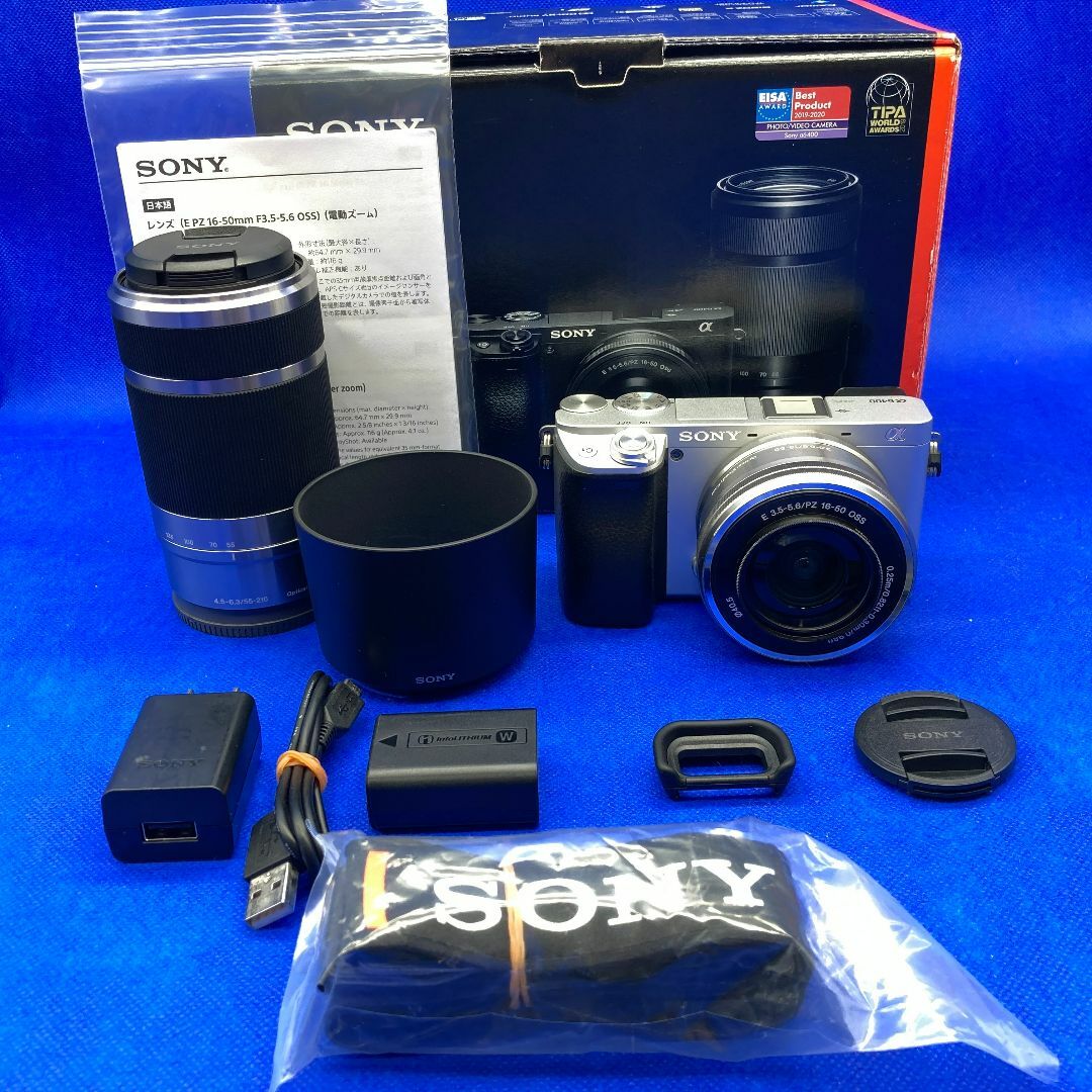 SONY - SONY α6400 ILCE-6400 ダブルズームレンズキットの通販 by