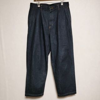 アダムエロぺ(Adam et Rope')のadam et Rope ワイドデニム ジーンズ XL デニムパンツ ネイビー メンズ アダムエロペ【中古】3-0727G∞(デニム/ジーンズ)