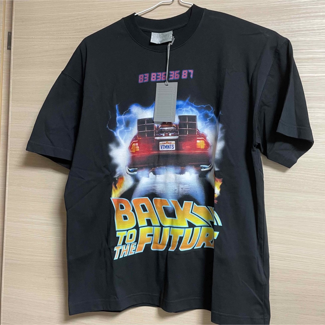 【新品】VTMNTS バックトゥーザフューチャー Tシャツ オーバーサイズ