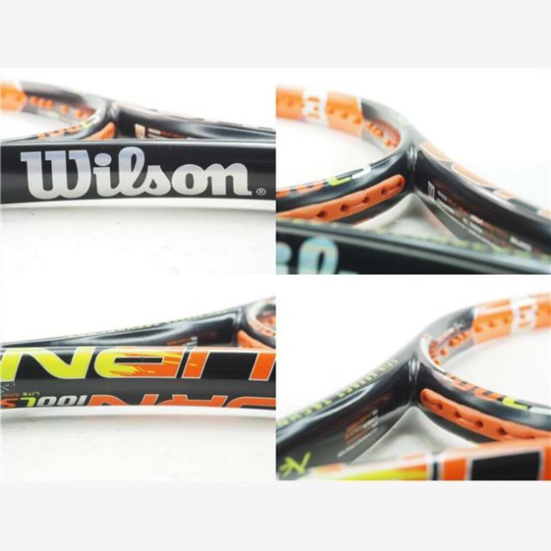 wilson(ウィルソン)の中古 テニスラケット ウィルソン バーン 100エルエス 2015年モデル (G2)WILSON BURN 100LS 2015 スポーツ/アウトドアのテニス(ラケット)の商品写真