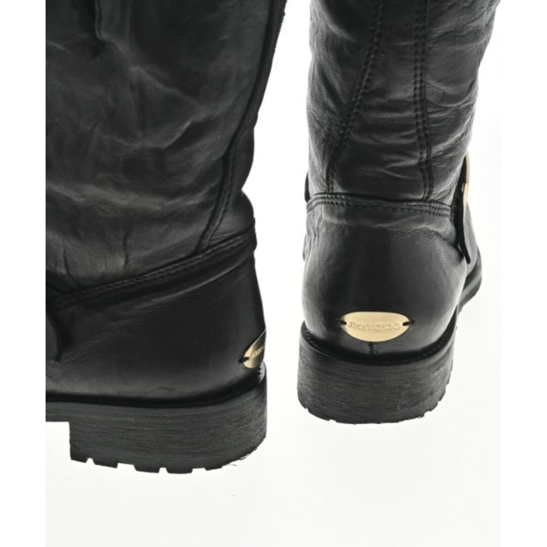 JIMMY CHOO - JIMMY CHOO ジミーチュー ブーツ 35 1/2(22cm位) 黒