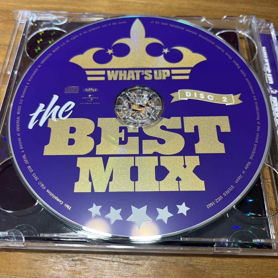 WHAT'S UP the BEST MIX 中古CD 洋楽 エンタメ/ホビーのCD(ポップス/ロック(洋楽))の商品写真