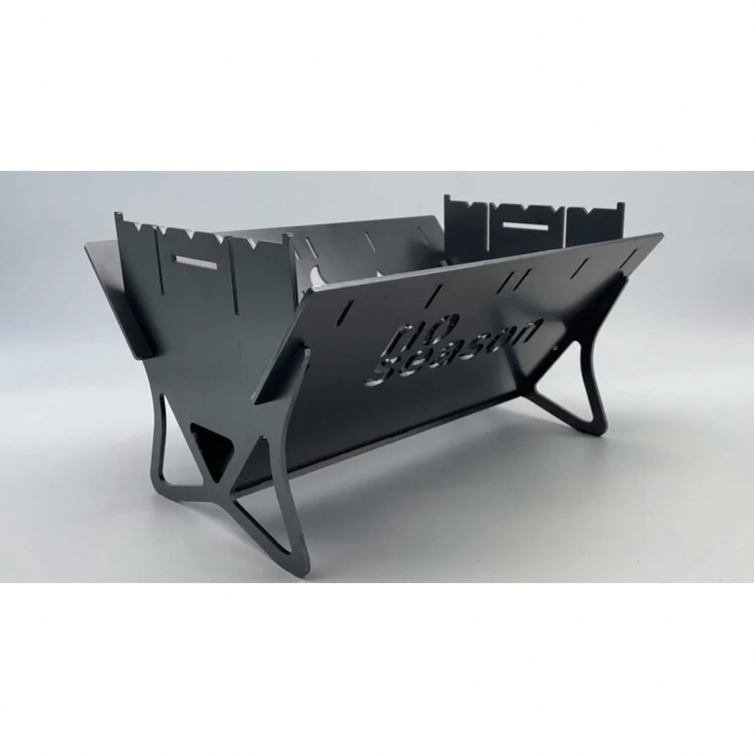新品未使用】no season 焚火台 MERAMERA Lサイズ 鉄板セット 新品未使用】no season 焚火台 MERAMERA Lサイズ 鉄板セット