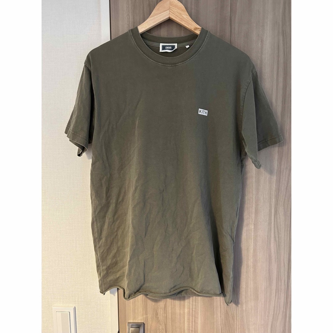 Kith Small Box Logo Tee Cypress