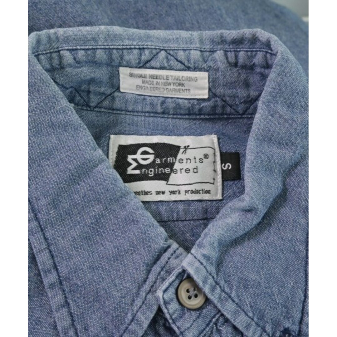 Engineered Garments(エンジニアードガーメンツ)のEngineered Garments カジュアルシャツ S 青系 【古着】【中古】 メンズのトップス(シャツ)の商品写真