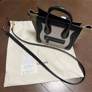 celine - 【貴重 old celine】CELINE セリーヌ ラゲージ ナノの通販 by