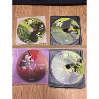 ズンバDVD４枚　値下げしました(ダンス/バレエ)