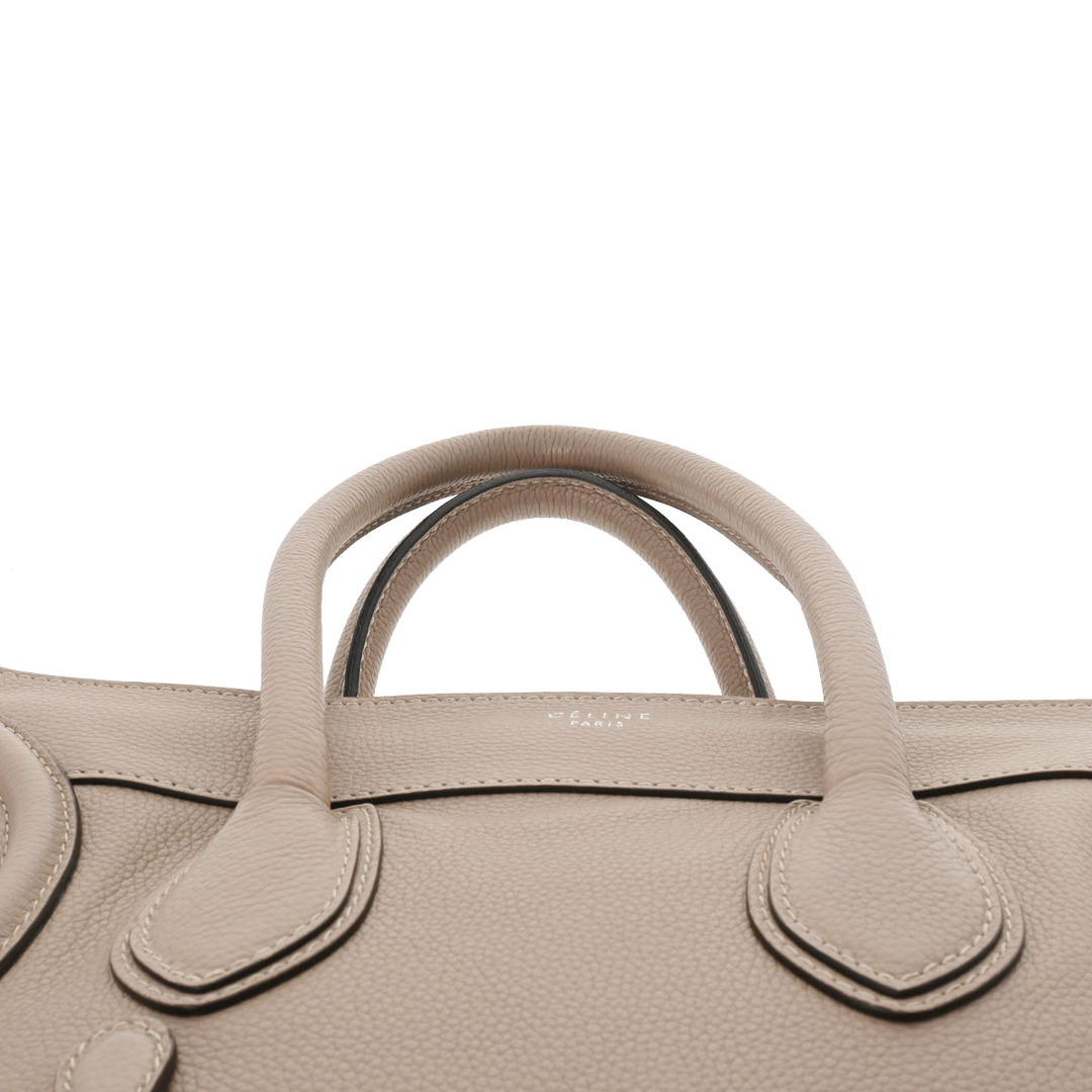 celine - セリーヌ ラゲージ ミニショッパー ハンドバッグ ベージュの