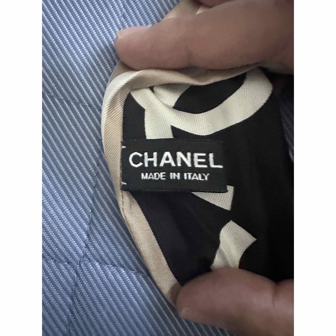CHANEL(シャネル)のCHANEL スリムヘアバンド 美品 レディースのファッション小物(バンダナ/スカーフ)の商品写真