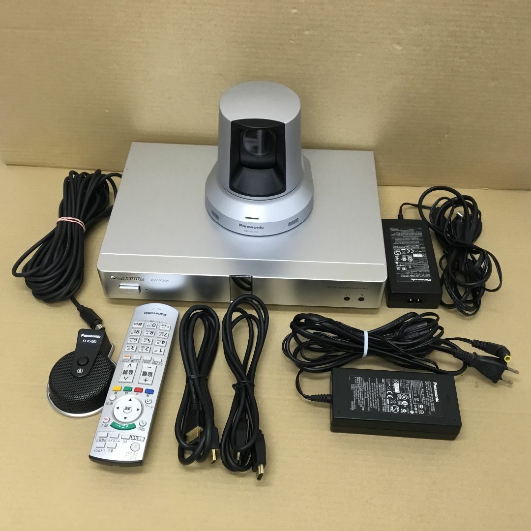 PANASONIC ビデオ会議システム KX-VC300 カメラ マイク - PC周辺機器