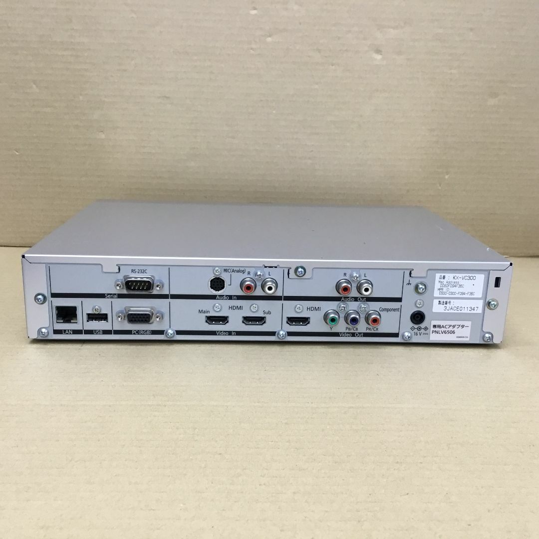 PANASONIC ビデオ会議システム KX-VC300 カメラ マイク - PC周辺機器