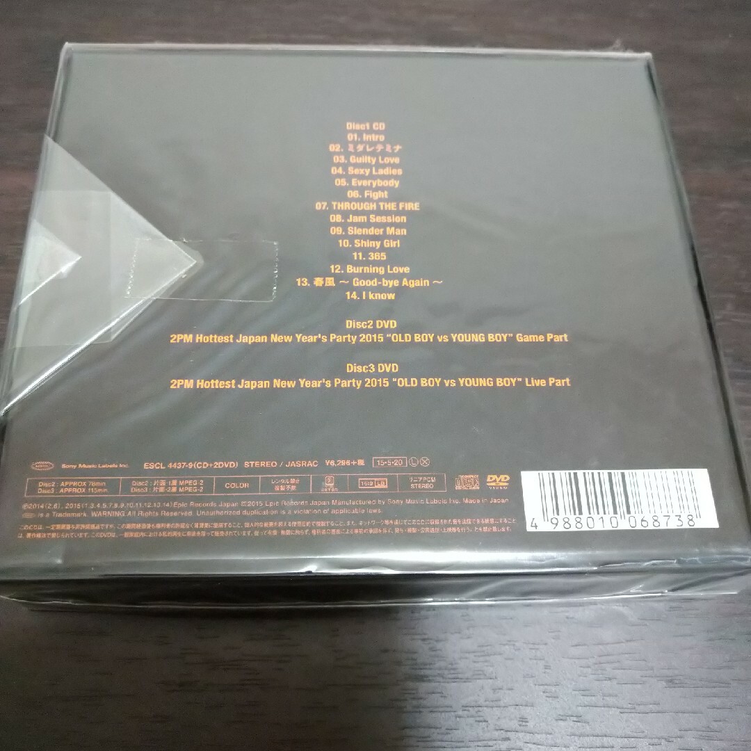 【新品未開封】2PM CD DVD 2PM OF 2PM 1