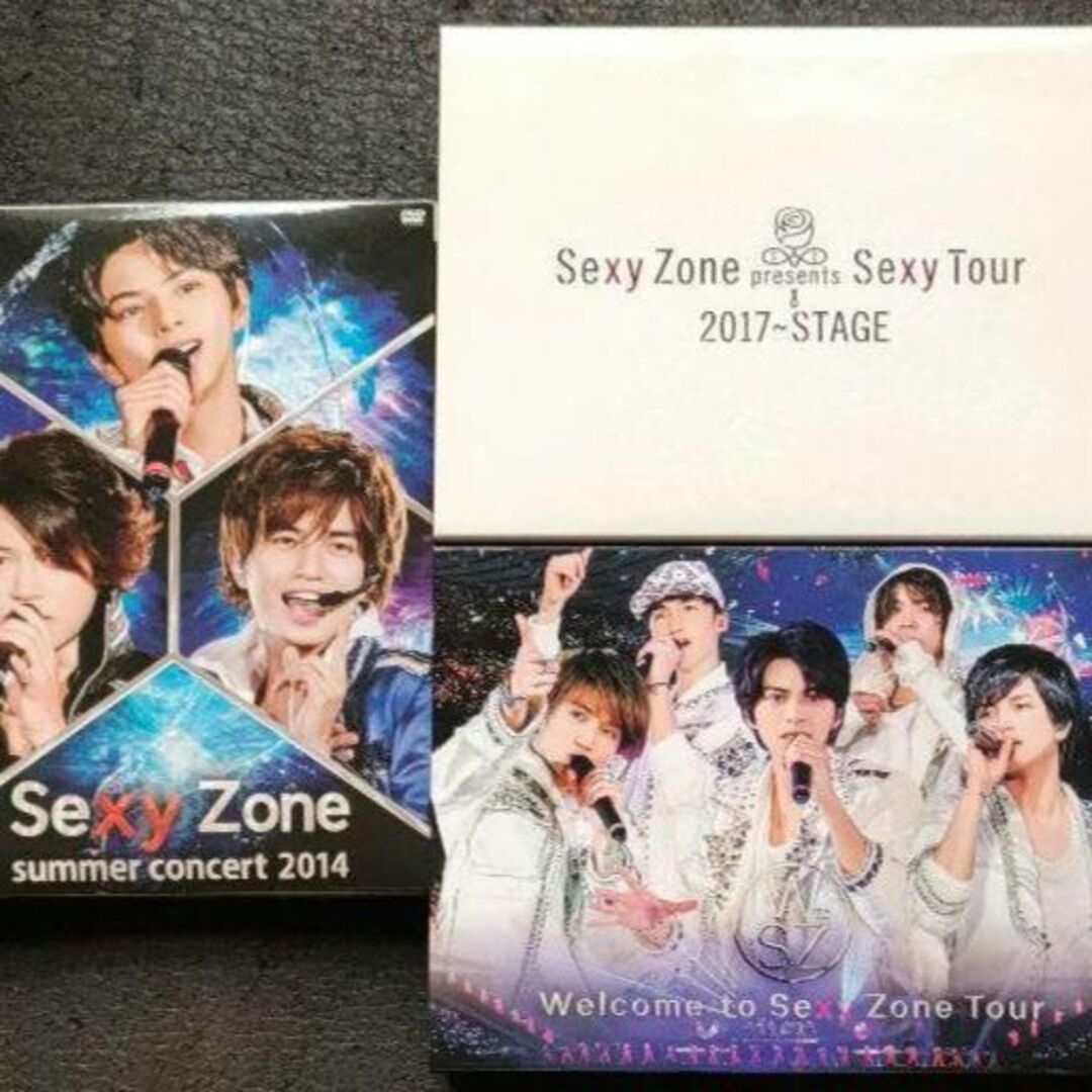 Sexy Zone DVD 初回 2012 2014 STAGE Welcome