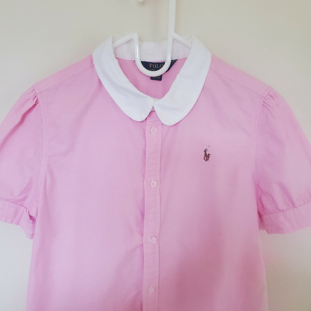 POLO（RALPH LAUREN）(ポロ)のポロラルフローレン半袖ブラウス レディースのトップス(シャツ/ブラウス(半袖/袖なし))の商品写真