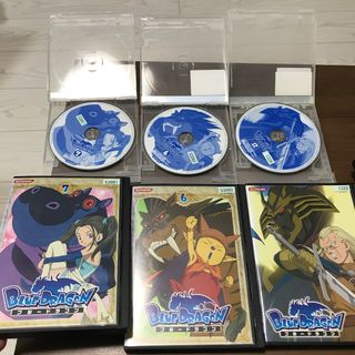 ブルードラゴン3枚セットまとめ売Blue Dragon6.7.12DVDレンタル(アニメ)