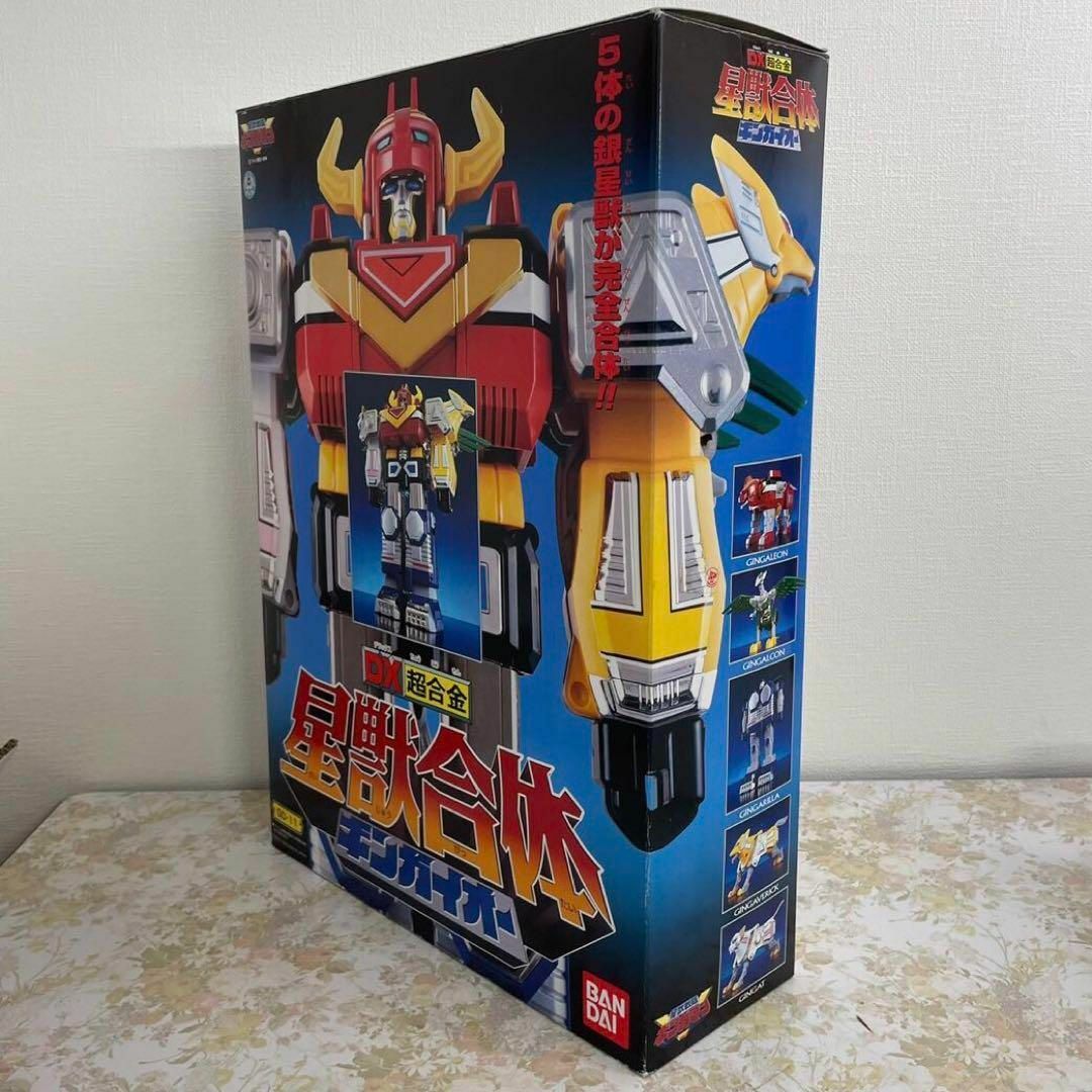 未使用品 星獣戦隊ギンガマン DX 超合金 星獣合体 ギンガイオー GD-11-