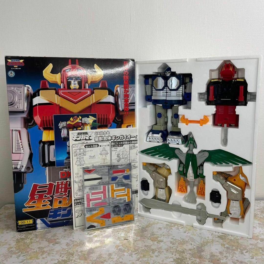 未使用品 星獣戦隊ギンガマン DX 超合金 星獣合体 ギンガイオー GD-11