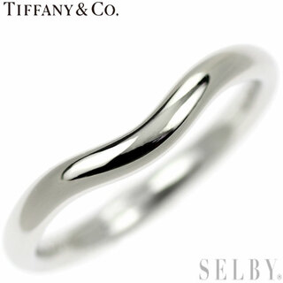 ティファニー(Tiffany & Co.)のティファニー Pt950 リング カーブドバンド(リング(指輪))