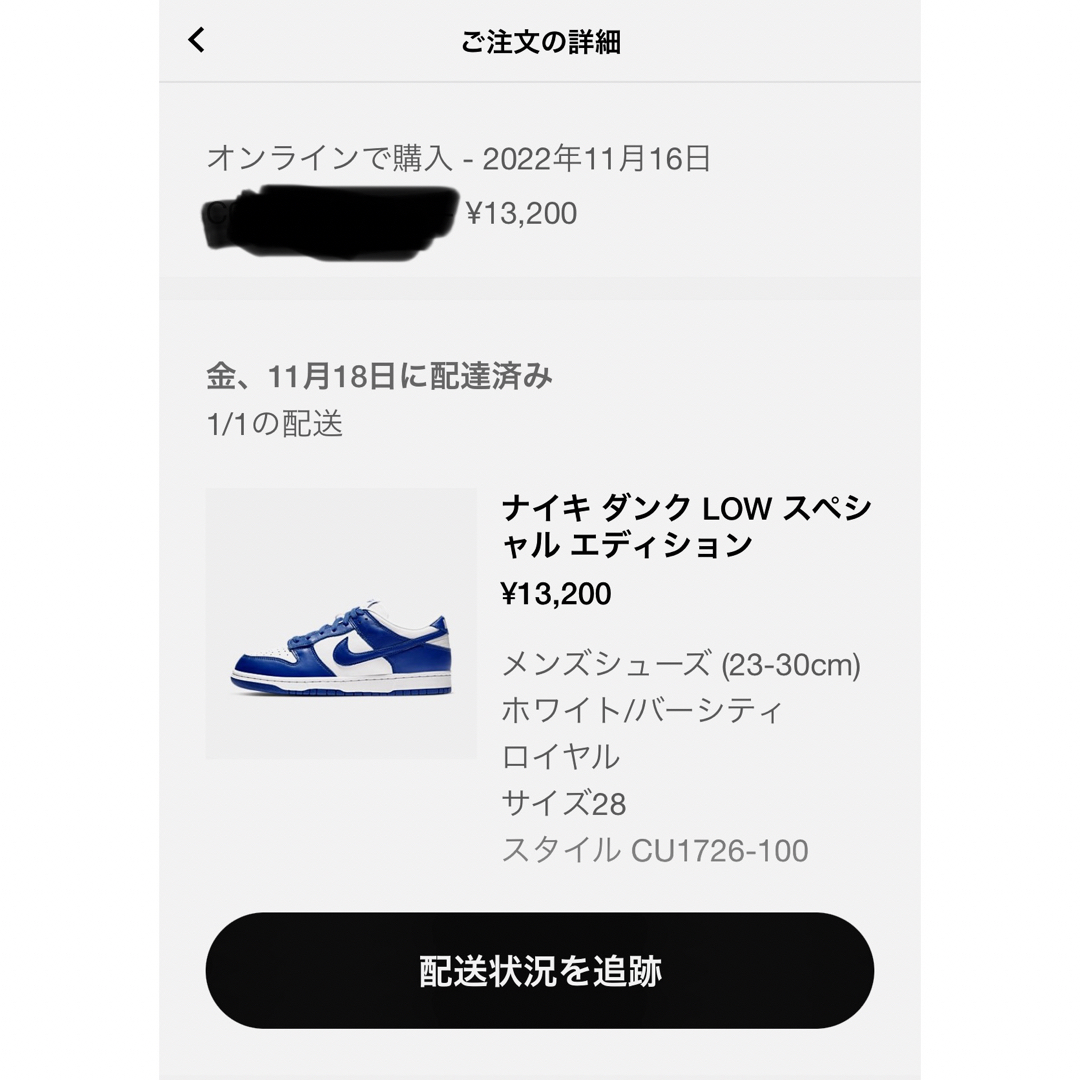 Nike Dunk Low SP Varsity Royal 2022