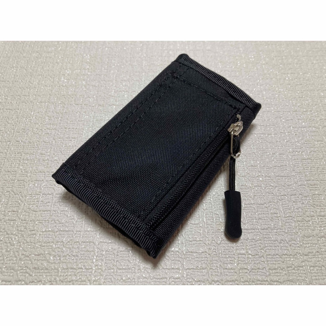 新発売の ☆ CORDURA FABRIC使用☆レディース メンズ ミニ財布 黒 折り財布 新発売の ☆ CORDURA FABRIC使用☆レディース メンズ ミニ財布 黒 折り財布