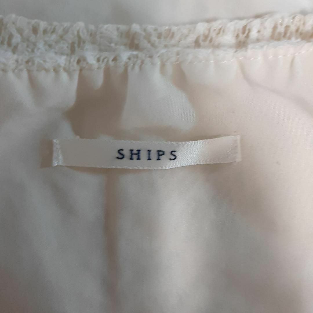 SHIPS(シップス)のSHIPS シップス ブラウス 春夏コーデ 匿名配送 レディースのトップス(シャツ/ブラウス(長袖/七分))の商品写真