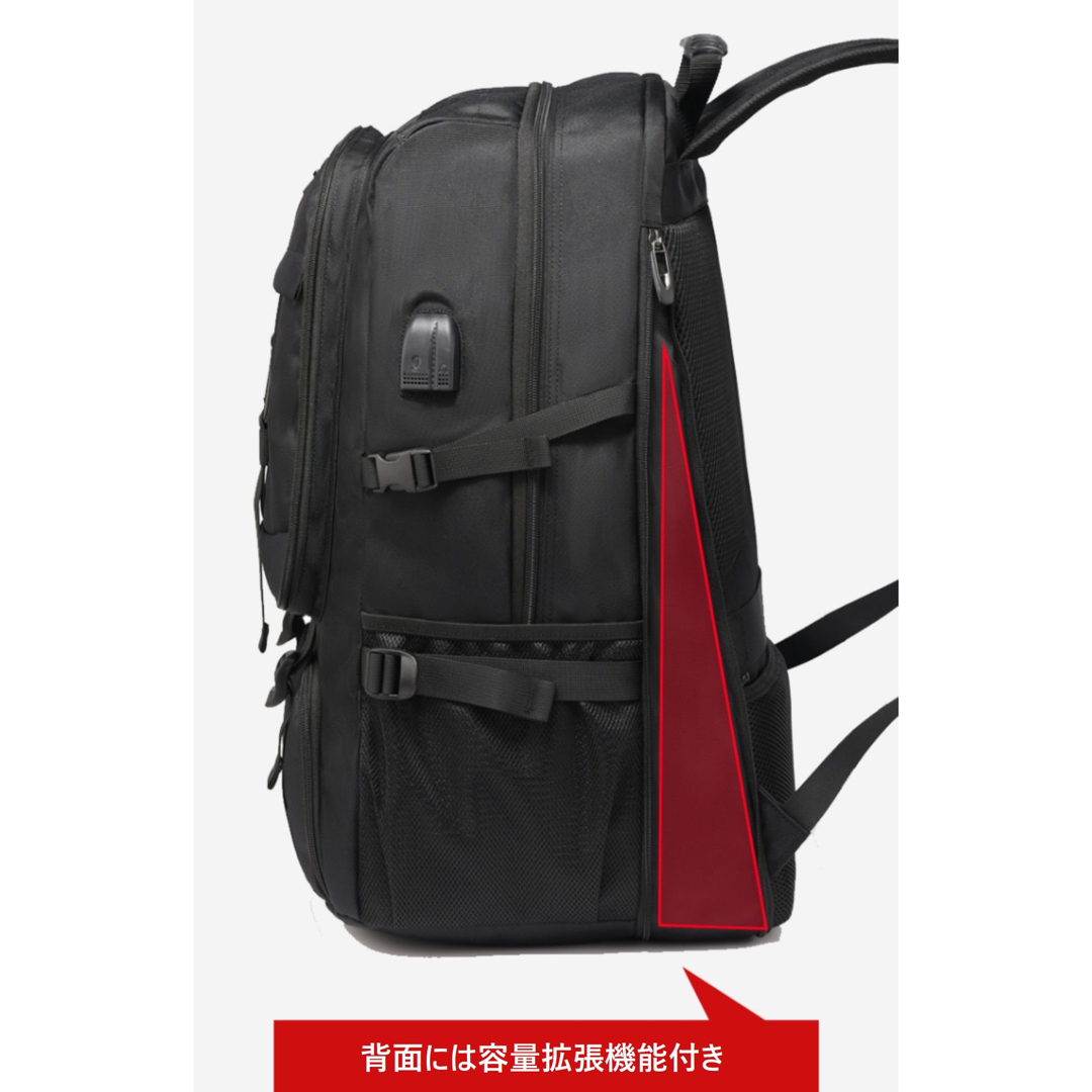 バックパック メンズ 大容量 アウトドア キャンプ 防撥水 60L 新品