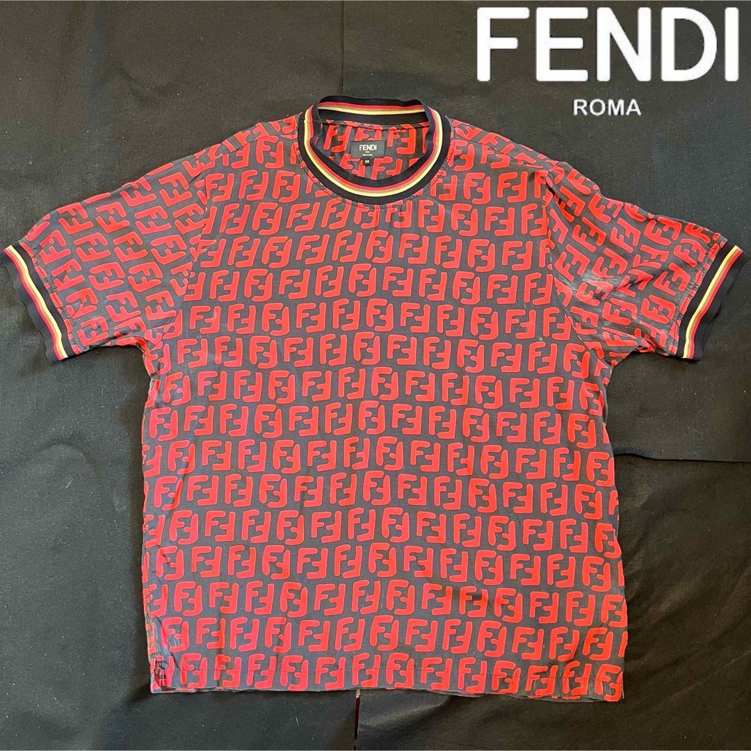 FENDI(フェンディ)のフェンディ　オーバーサイズＴシャツ　訳アリ メンズのトップス(Tシャツ/カットソー(半袖/袖なし))の商品写真
