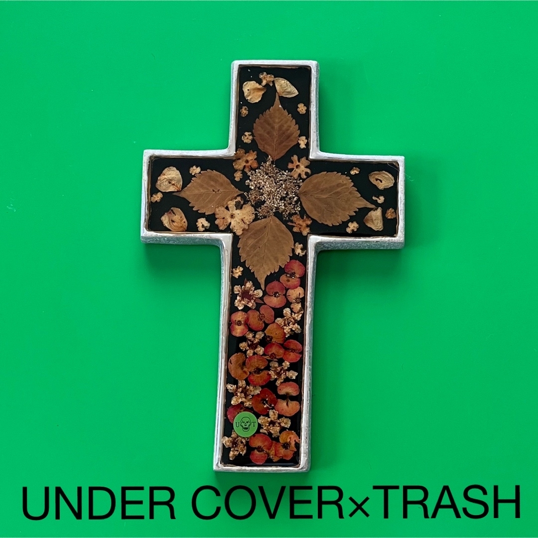 UNDERCOVER アンダーカバー×TRASH ドライフラワー クロス壁掛け