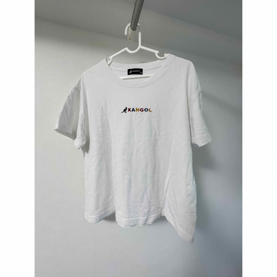 KANGOL(カンゴール)のKANGOL 白 Tシャツ レディースのトップス(Tシャツ(半袖/袖なし))の商品写真
