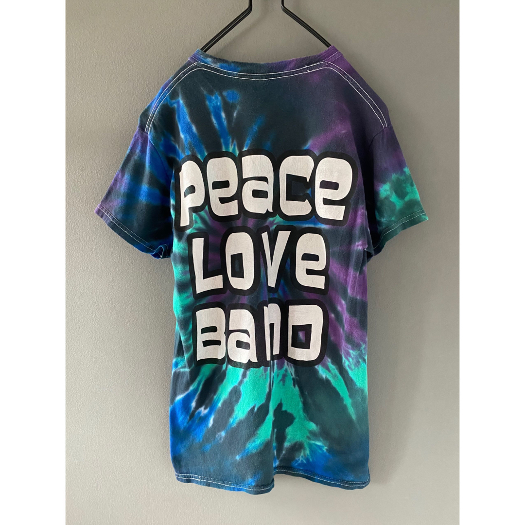 ビンテージ タイダイ 染め Tシャツ PEACE ピース ヒッピー 美品