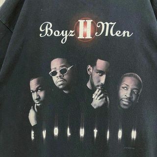 90sヴィンテージミュージックTシャツBOYZ Ⅱ MEN サイズXL 黒rurumokotsts