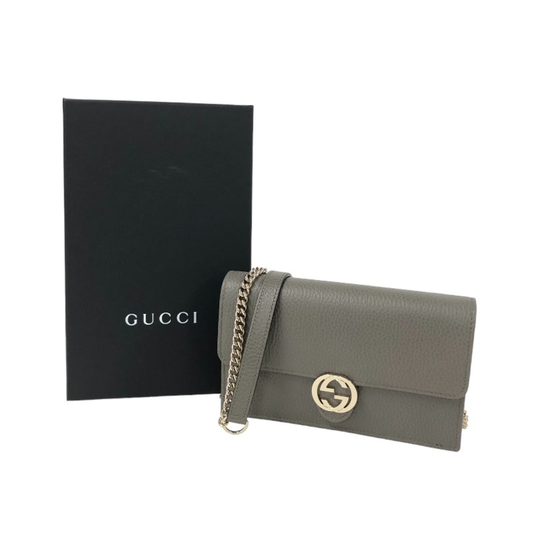 Gucci - グッチ GUCCI インターロッキングG チェーンウォレット