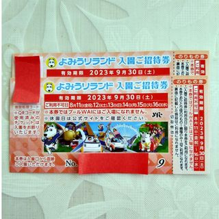 ★専用商品です!よみうりランド入園ご招待券　2枚(遊園地/テーマパーク)