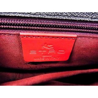 ETRO - □新品□未使用□ ETRO エトロ PVC×レザー ペイズリー柄 ...