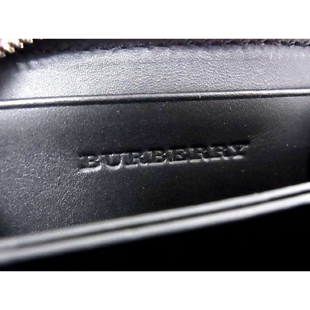 BURBERRY - □新品□未使用□ BURBERRY バーバリー レザー シルバー