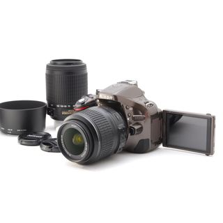 Nikon - ダブルレンズ、状態◎、ショット小の極上品❤️Nikon D5200の