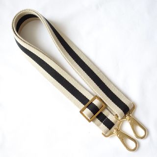 L'Appartement  Border belt ボーダーベルト ブラックレディース