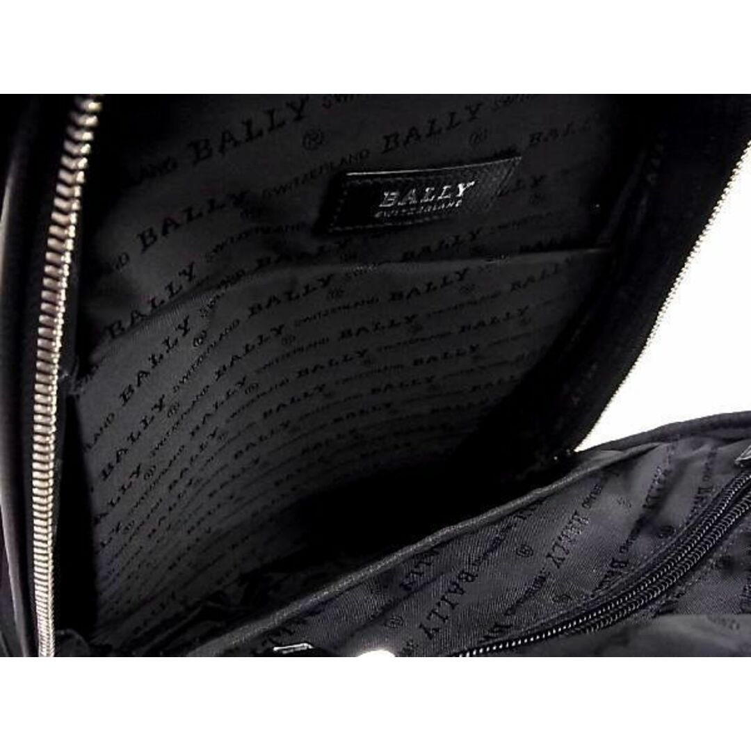 ■新品■未使用■ BALLY バリー ナイロン ショルダーバッグ クロスボディ 斜め掛けかばん 肩掛けかばん メンズ ブラック系 a0806JZ 7