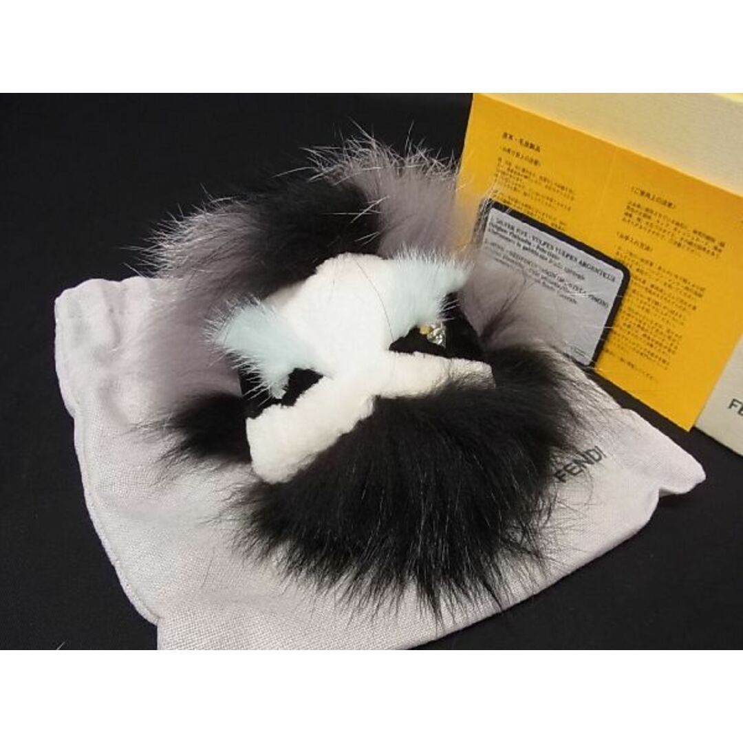 □極美品□FENDI フェンディ バッグバグズ モンスター ファー バッグ