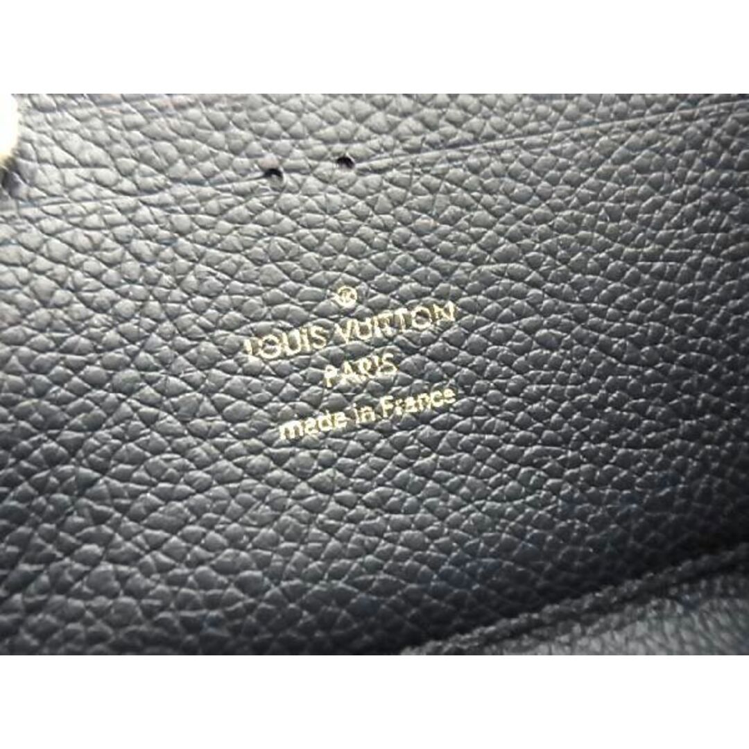 ■新品■未使用■ LOUIS VUITTON ルイヴィトン M69415 モノグラムアンプラント ポルトフォイユ クレマンス  長財布 ネイビー系 AD0322ｱZ