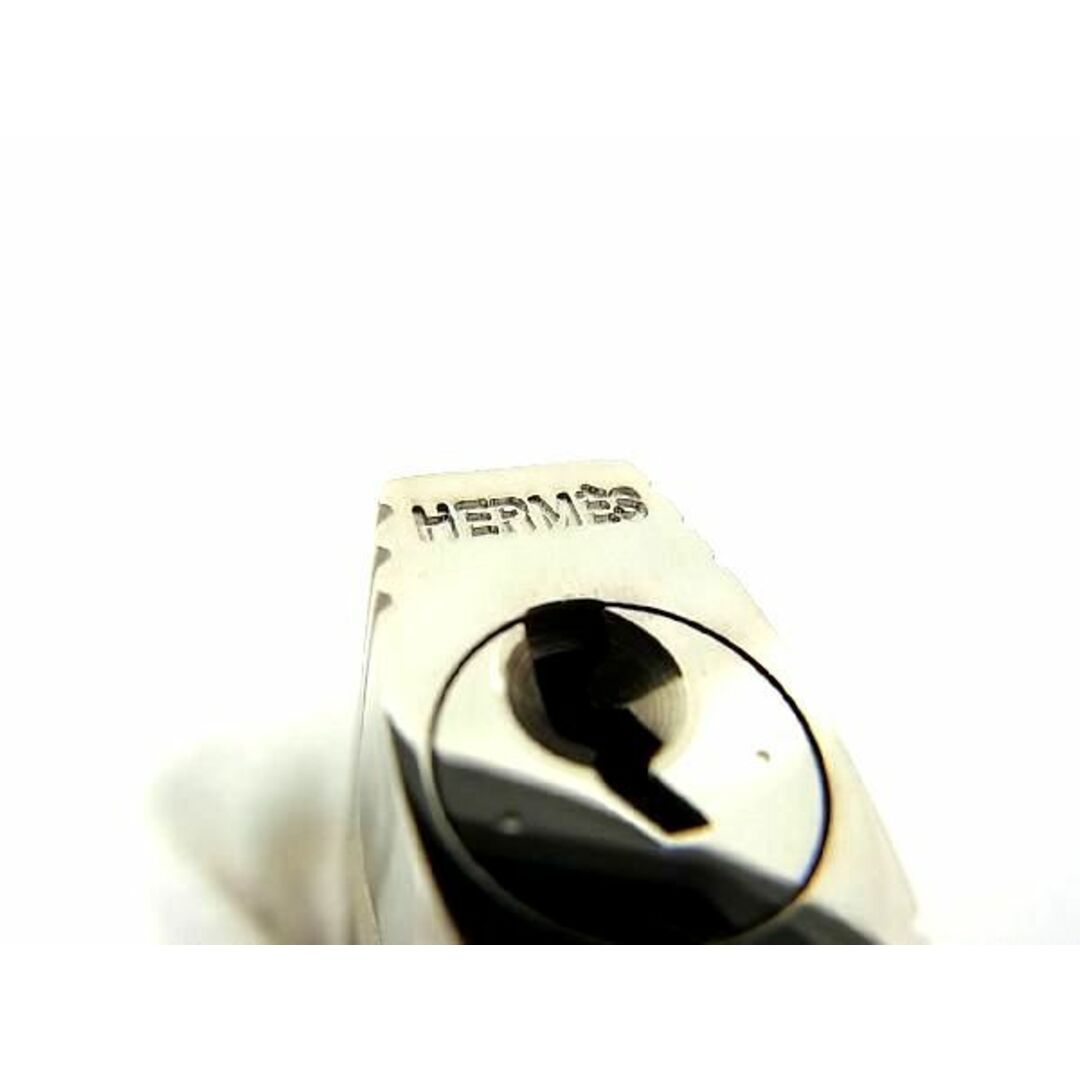 Hermes - □極美品□ HERMES エルメス レザー クロシェット シルバー Hermes - □極美品□ HERMES エルメス レザー クロシェット シルバー