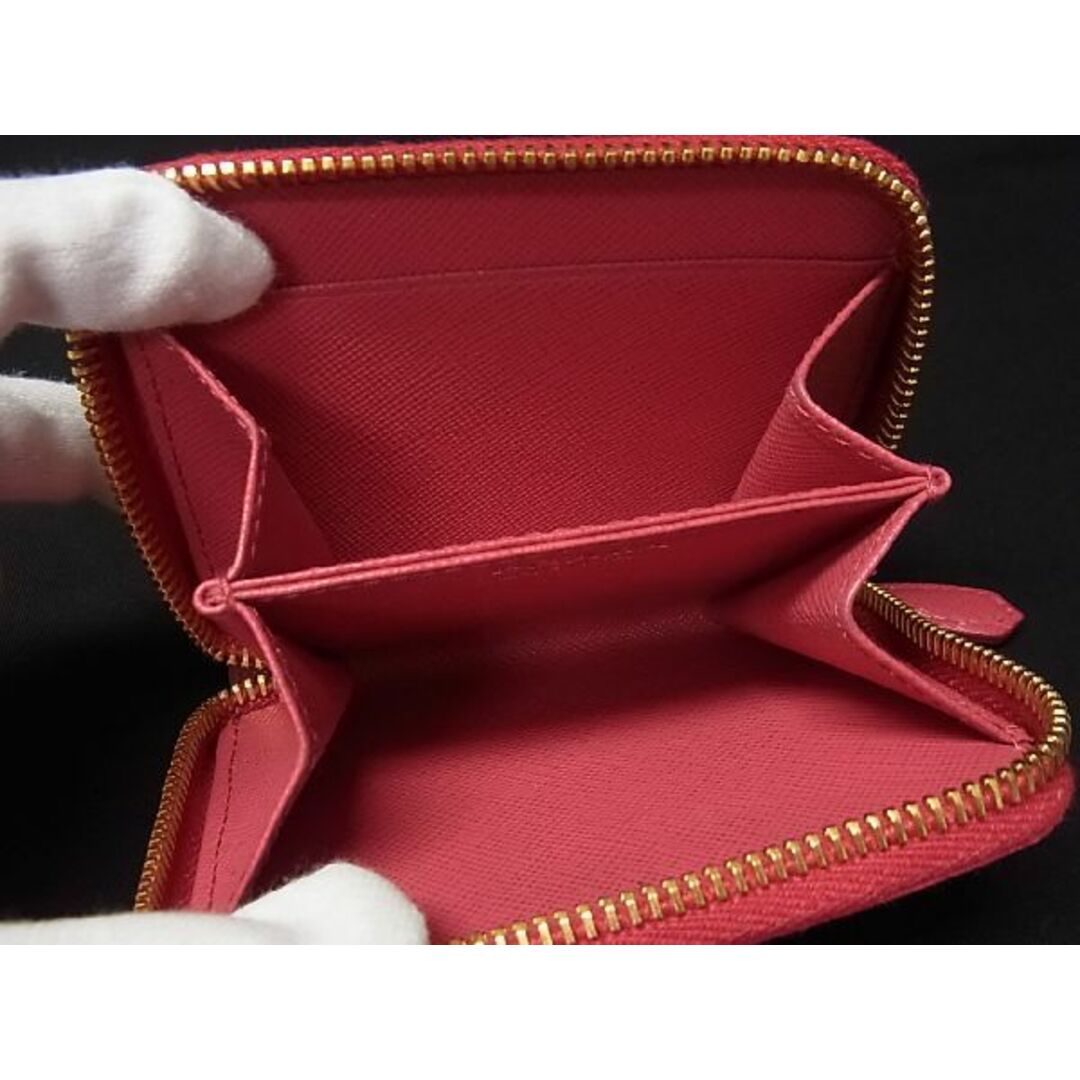 □極美品□ PRADA プラダ 1MM268 サフィアーノレザー コインケース